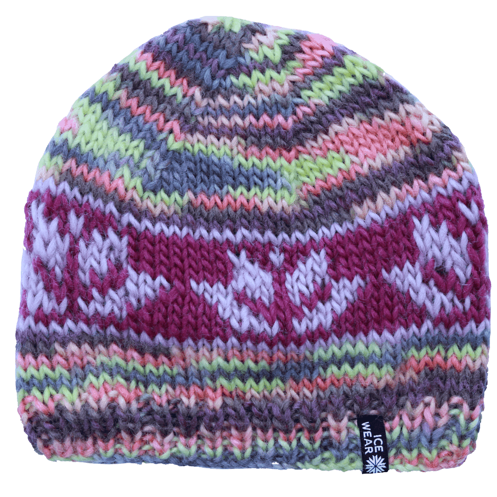 Daley hand knitted wool hat