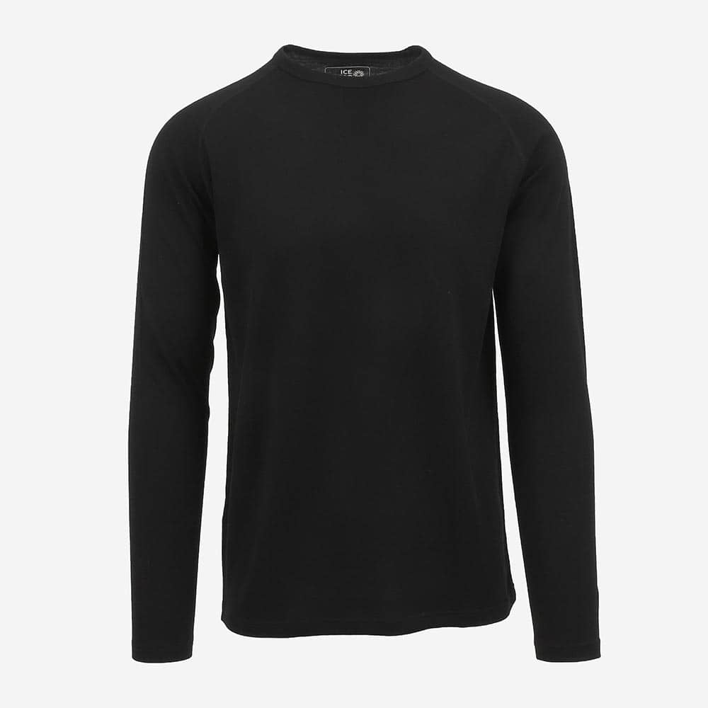 Svartanes mens merino wool crew neck